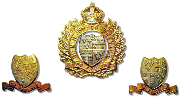 5th (Otago Hussars) Squadron badge