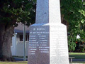 Gordonton war memorial