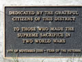 Albury war memorial