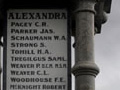 Alexandra war memorial