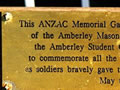 Amberley school memorial