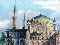  Ottoman mosque in Constantinople