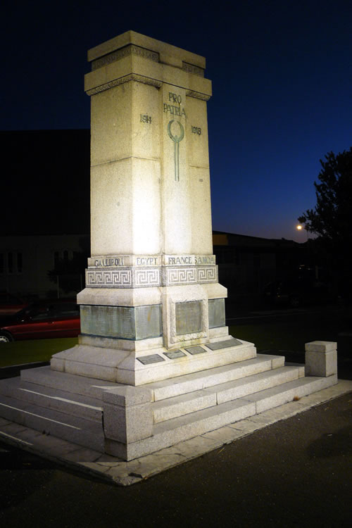 Greymouth war memorial