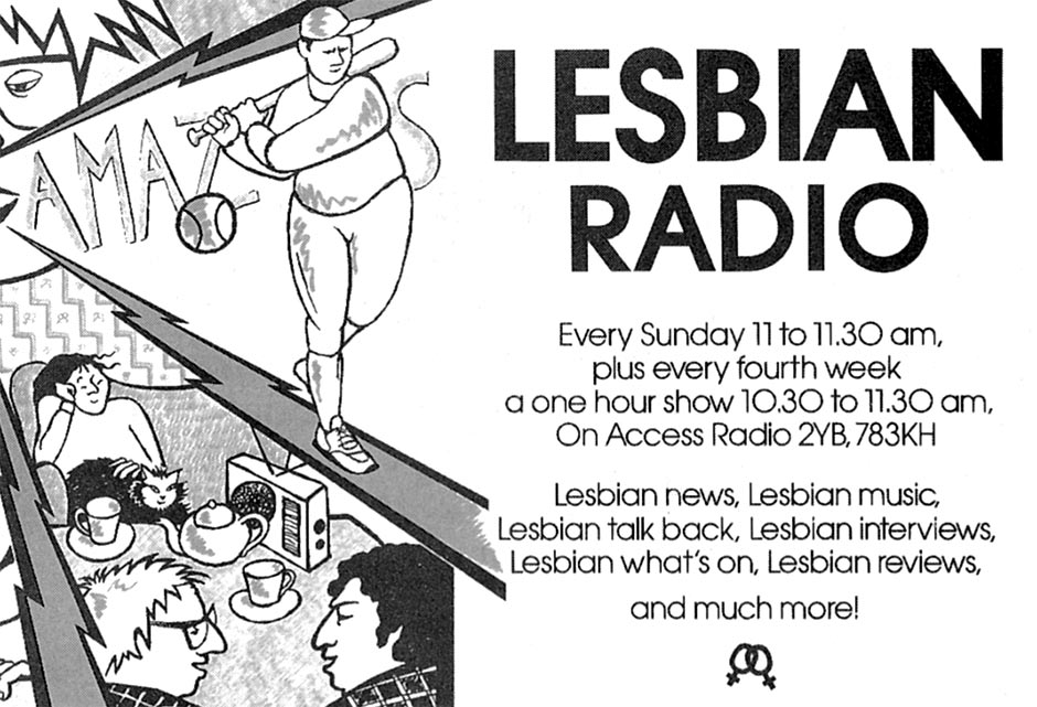 Lesbian Radio poster