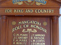 Mangatoki rolls of honour
