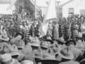 Return of the Maori Pioneer Battalion, 1918