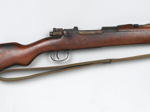 Detail of the M1903 rifle