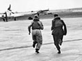 British pilots 'scramble', July 1940