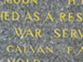 First World war plaque