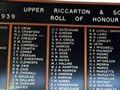Upper Riccarton memorial