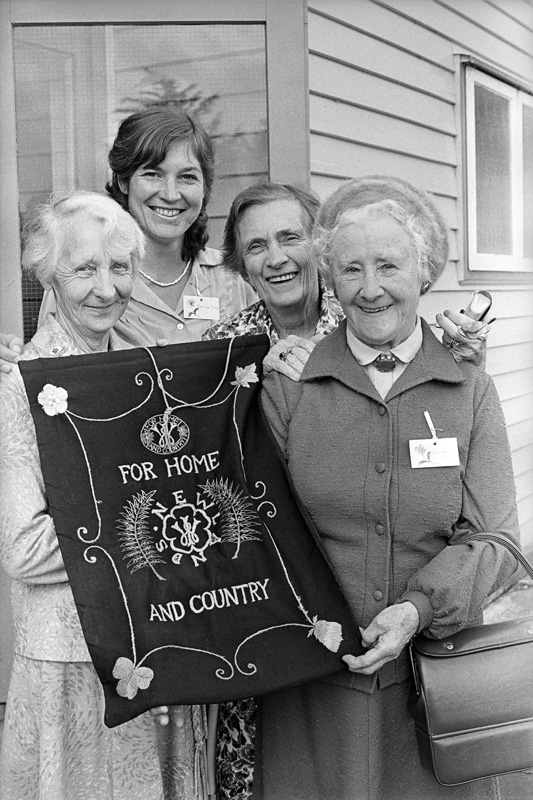 Members of the Newlands Country Women's Institute, 1984